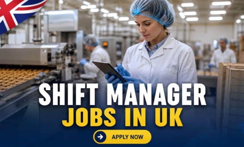 Shift Manager Jobs in UK
