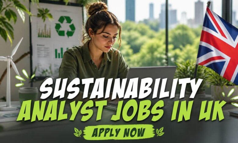 Sustainability Analyst Jobs in UK