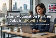 Talent Acquisition Partner Jobs in UK with Visa