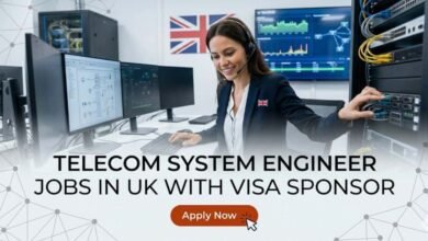 Telecom System Engineer Jobs in UK with Visa Sponsor