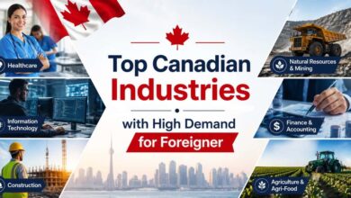 Top Canadian Industries with High Demand for Foreigner