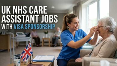 UK NHS Care Assistant Jobs with Visa Sponsorship