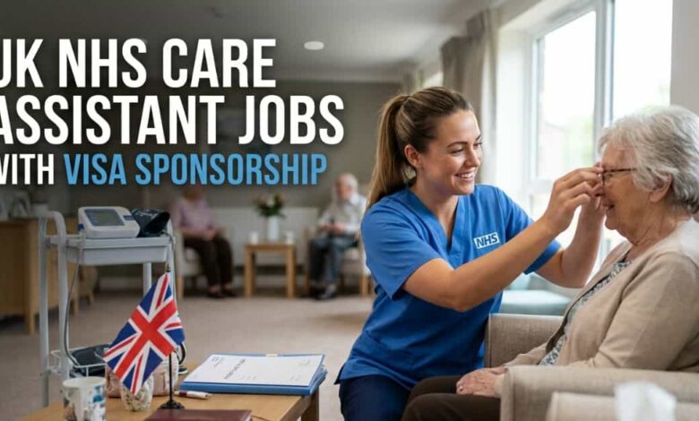 UK NHS Care Assistant Jobs with Visa Sponsorship