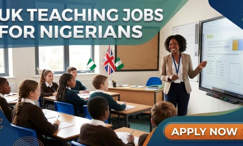 UK Teaching Jobs for Nigerians