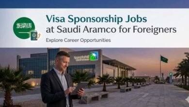 Visa Sponsorship Jobs at Saudi Aramco for Foreigners