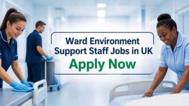 Ward Environment Support Staff Jobs in UK