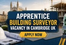 Apprentice Building Surveyor Vacancy in Cambridge UK