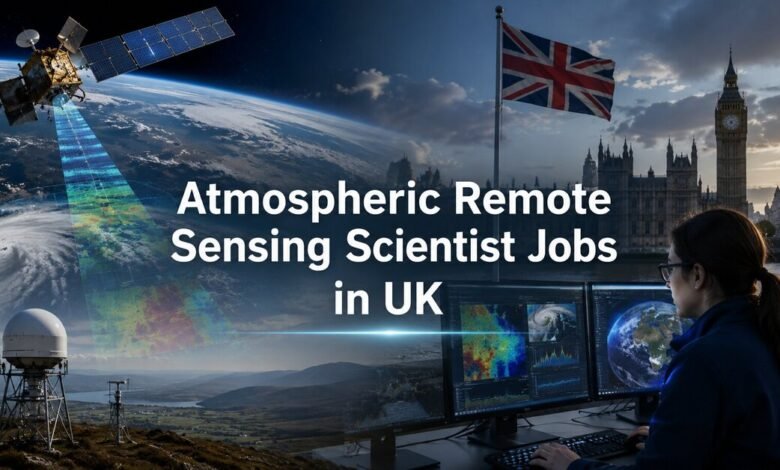 Atmospheric Remote Sensing Scientist Jobs in UK