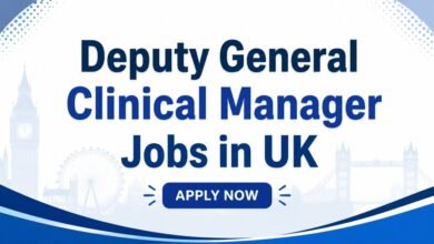 Deputy General Clinical Manager Jobs in UK