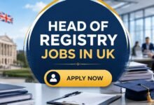 Head of Registry Jobs in UK