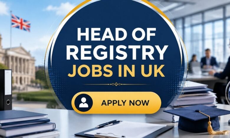 Head of Registry Jobs in UK