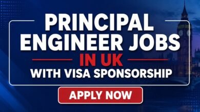 Principal Engineer Jobs in UK with Visa Sponsorship