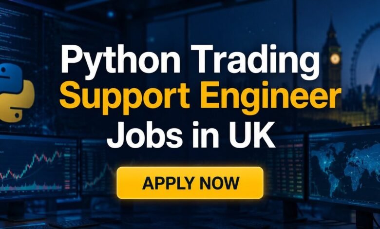 Python Trading Support Engineer Jobs in UK