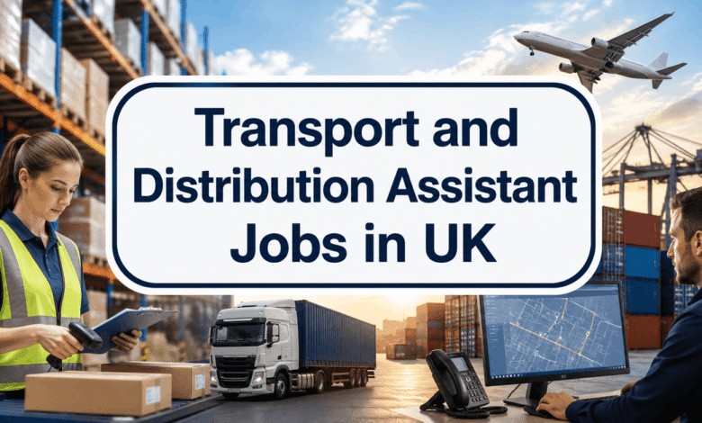 Transport and Distribution Assistant Jobs in UK