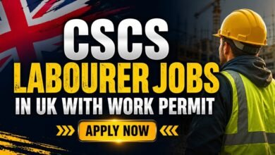 CSCS Labourer Jobs in UK with Work Permit