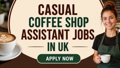 Casual Coffee Shop Assistant Jobs in UK