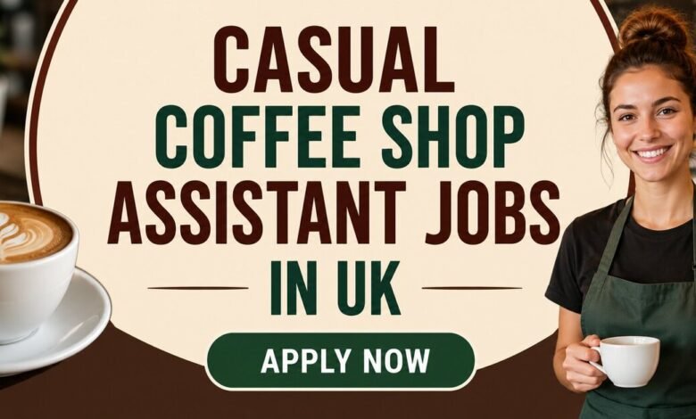 Casual Coffee Shop Assistant Jobs in UK