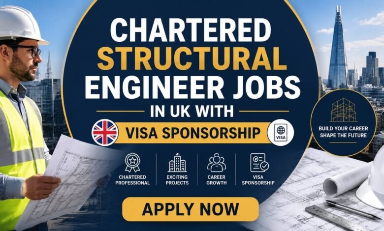 Chartered Structural Engineer Jobs in UK with Visa Sponsorship