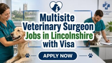 Multisite Veterinary Surgeon Jobs in Lincolnshire with Visa