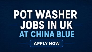 Pot Washer Jobs in UK at China Blue