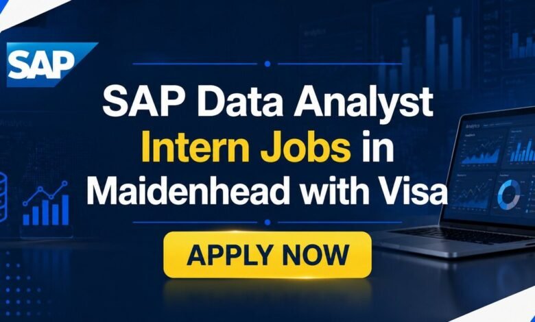 SAP Data Analyst Intern Jobs in Maidenhead with Visa