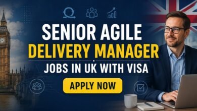 Senior Agile Delivery Manager Jobs in UK with Visa