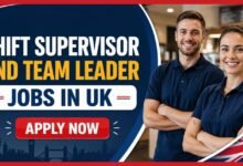 Shift Supervisor and Team Leader Jobs in UK