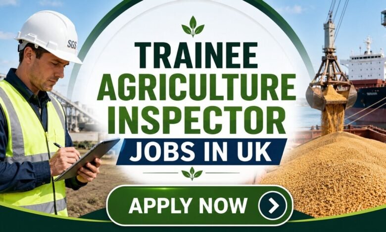 Trainee Agriculture Inspector Jobs in UK